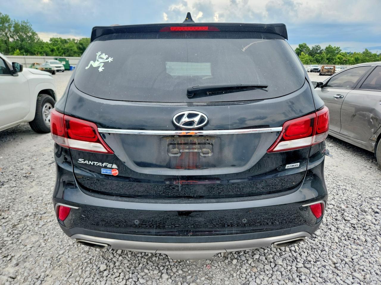 2017 Hyundai Santa Fe Se Ultimate Черный vin: KM8SR4HF2HU199485