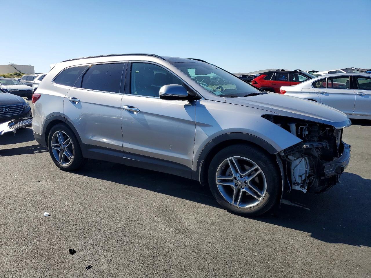 2018 Hyundai Santa Fe Se Ultimate Серебряный vin: KM8SR4HF2JU271839