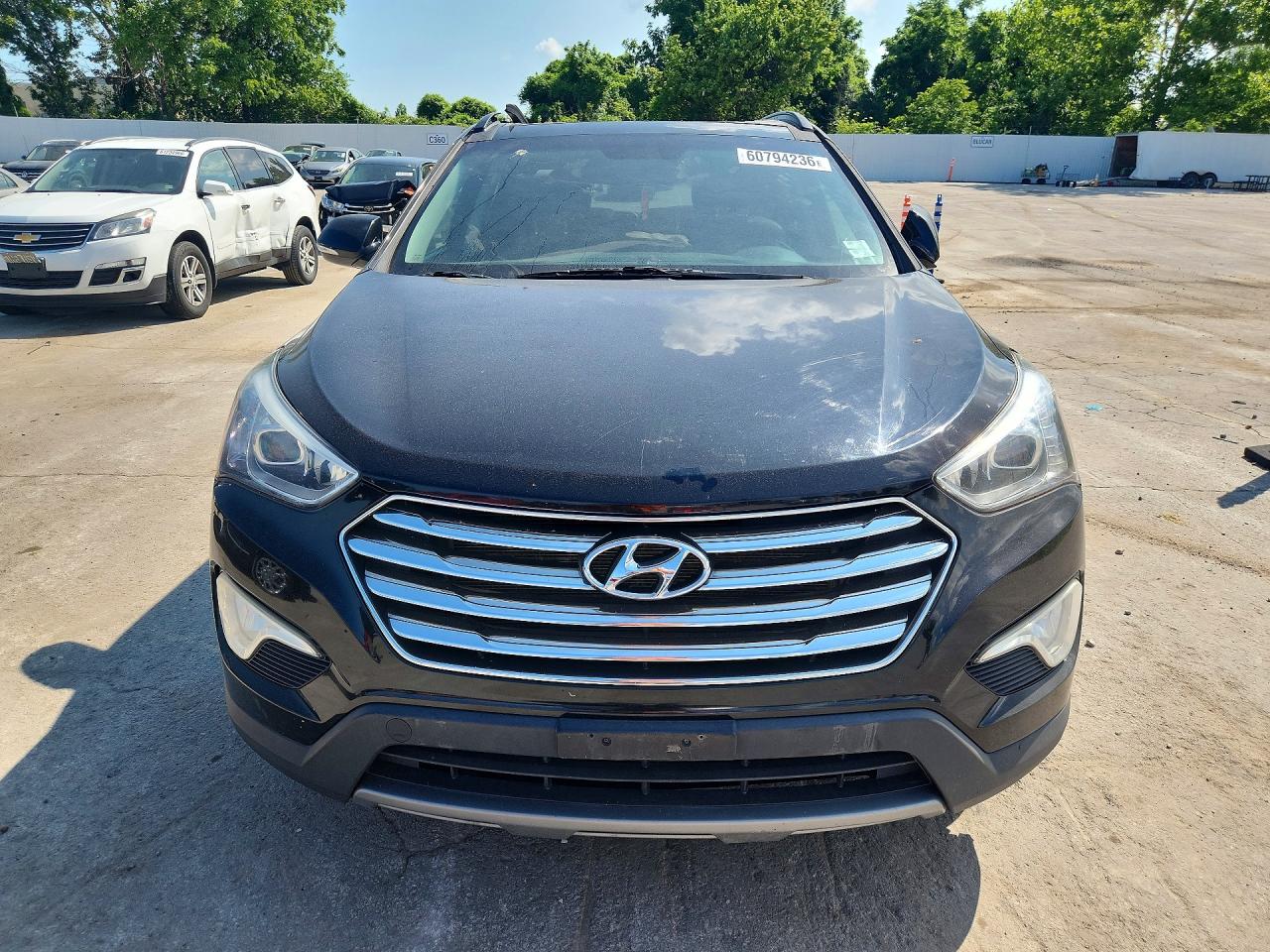 2014 Hyundai Santa Fe Limited Черный vin: KM8SR4HF3EU047579