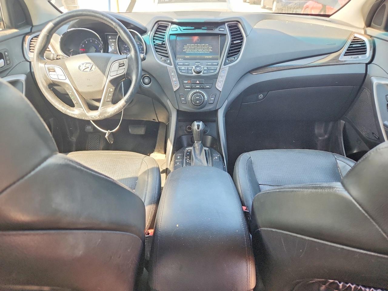 2014 Hyundai Santa Fe Limited Черный vin: KM8SR4HF3EU047579