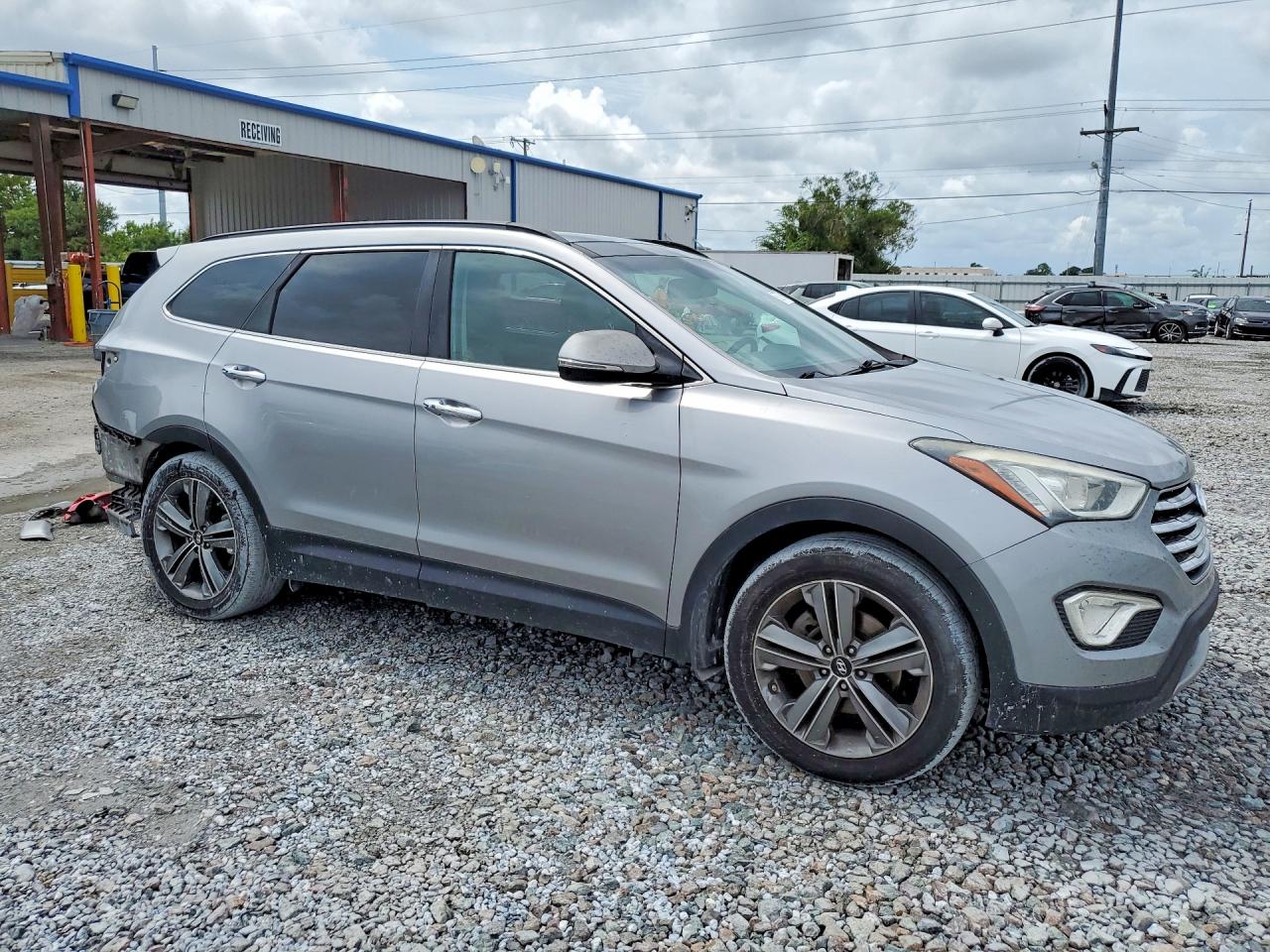 2015 Hyundai Santa Fe Limited Silver vin: KM8SR4HF3FU112626