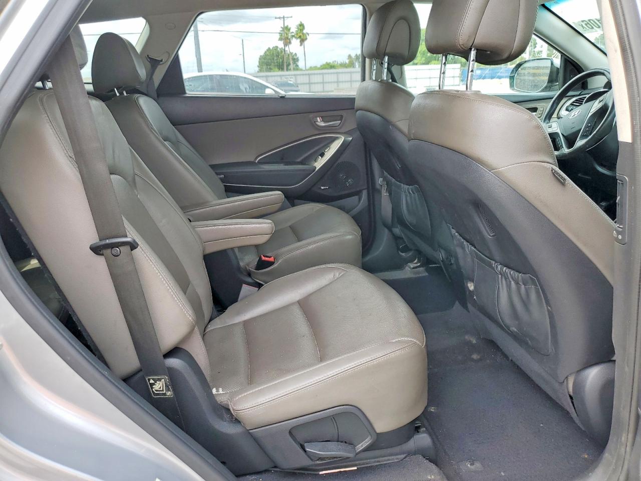 2015 Hyundai Santa Fe Limited Silver vin: KM8SR4HF3FU112626