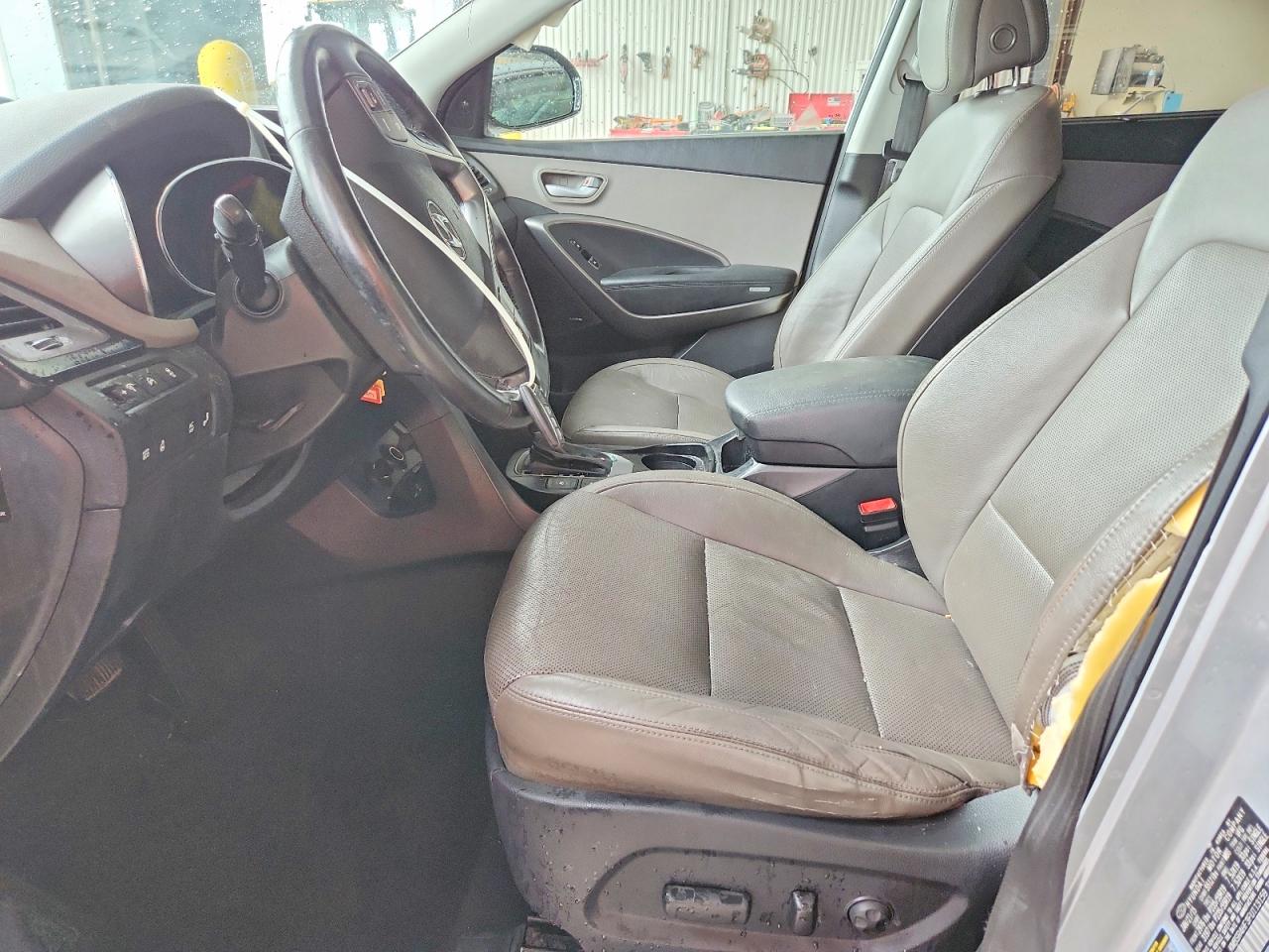 2015 Hyundai Santa Fe Limited Silver vin: KM8SR4HF3FU113159