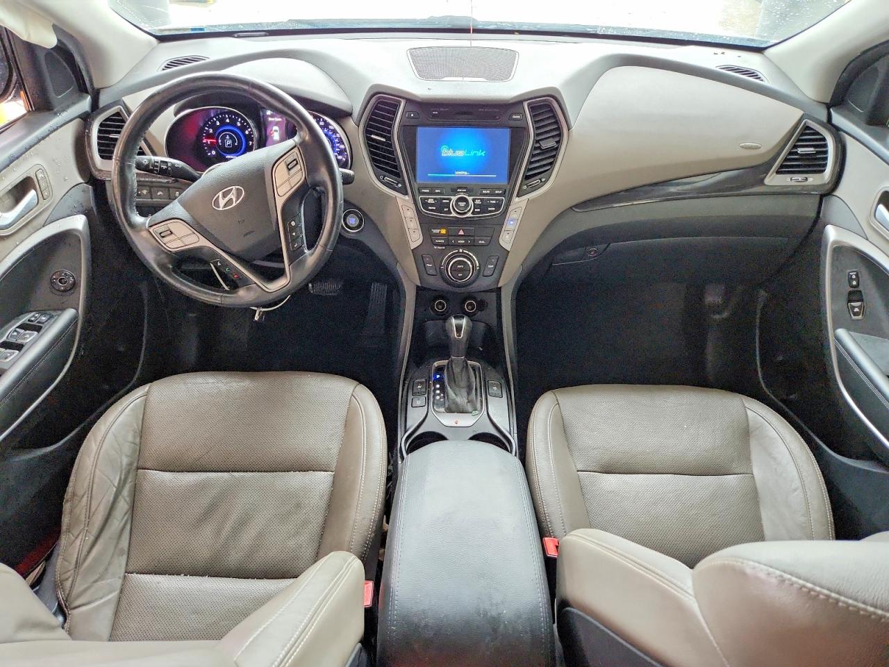 2015 Hyundai Santa Fe Limited Silver vin: KM8SR4HF3FU113159