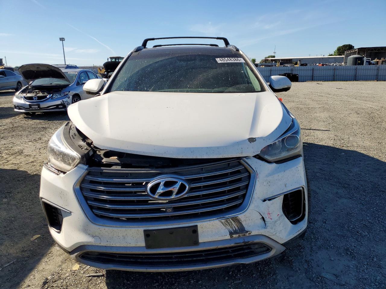 2018 Hyundai Santa Fe Se Ultimate Белый vin: KM8SR4HF3JU290870