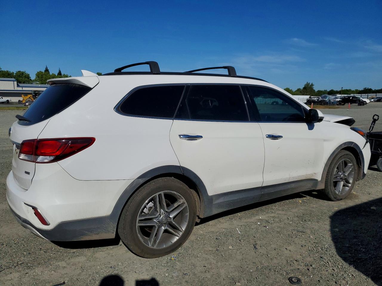 2018 Hyundai Santa Fe Se Ultimate Белый vin: KM8SR4HF3JU290870