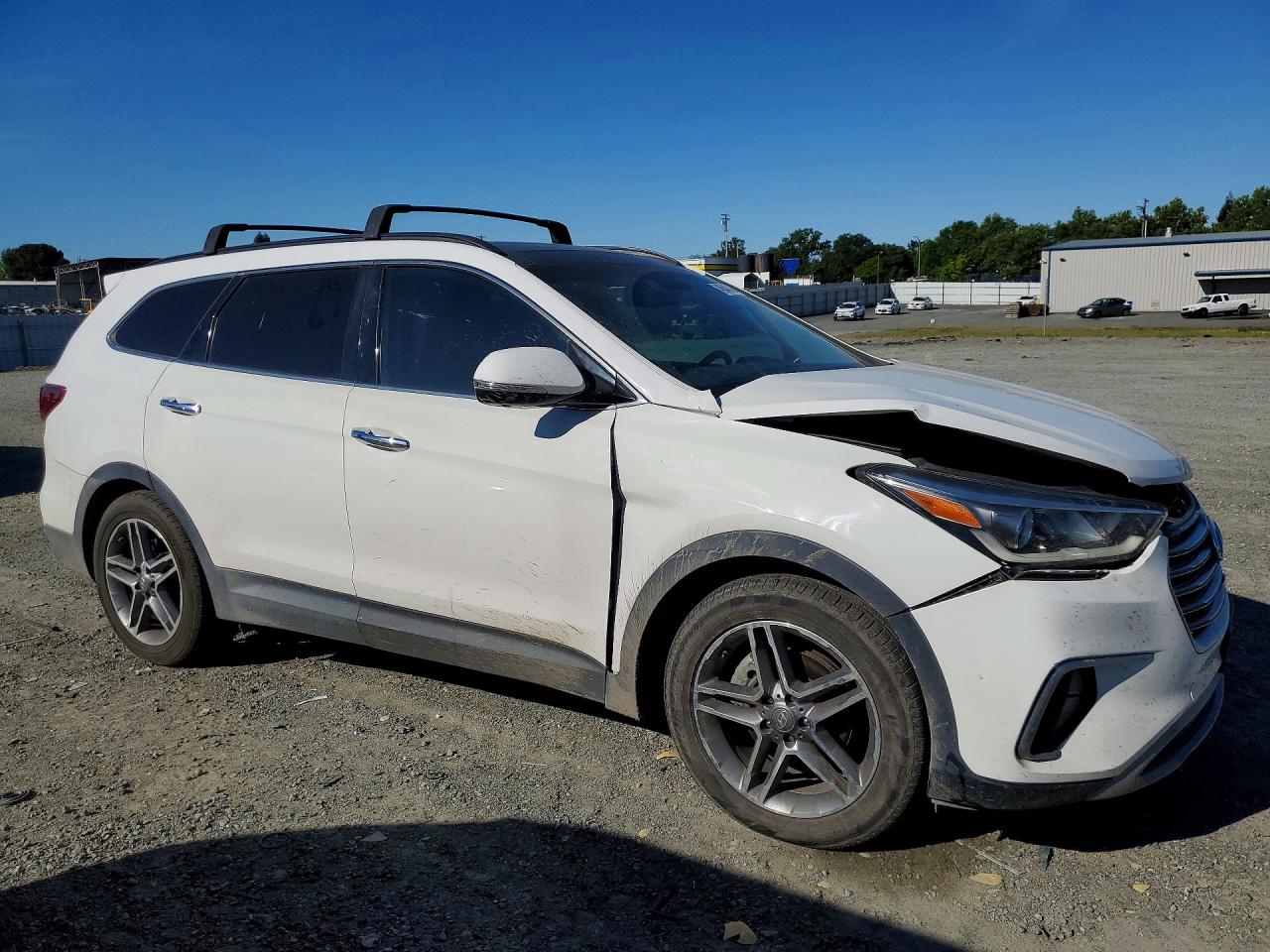 2018 Hyundai Santa Fe Se Ultimate Белый vin: KM8SR4HF3JU290870