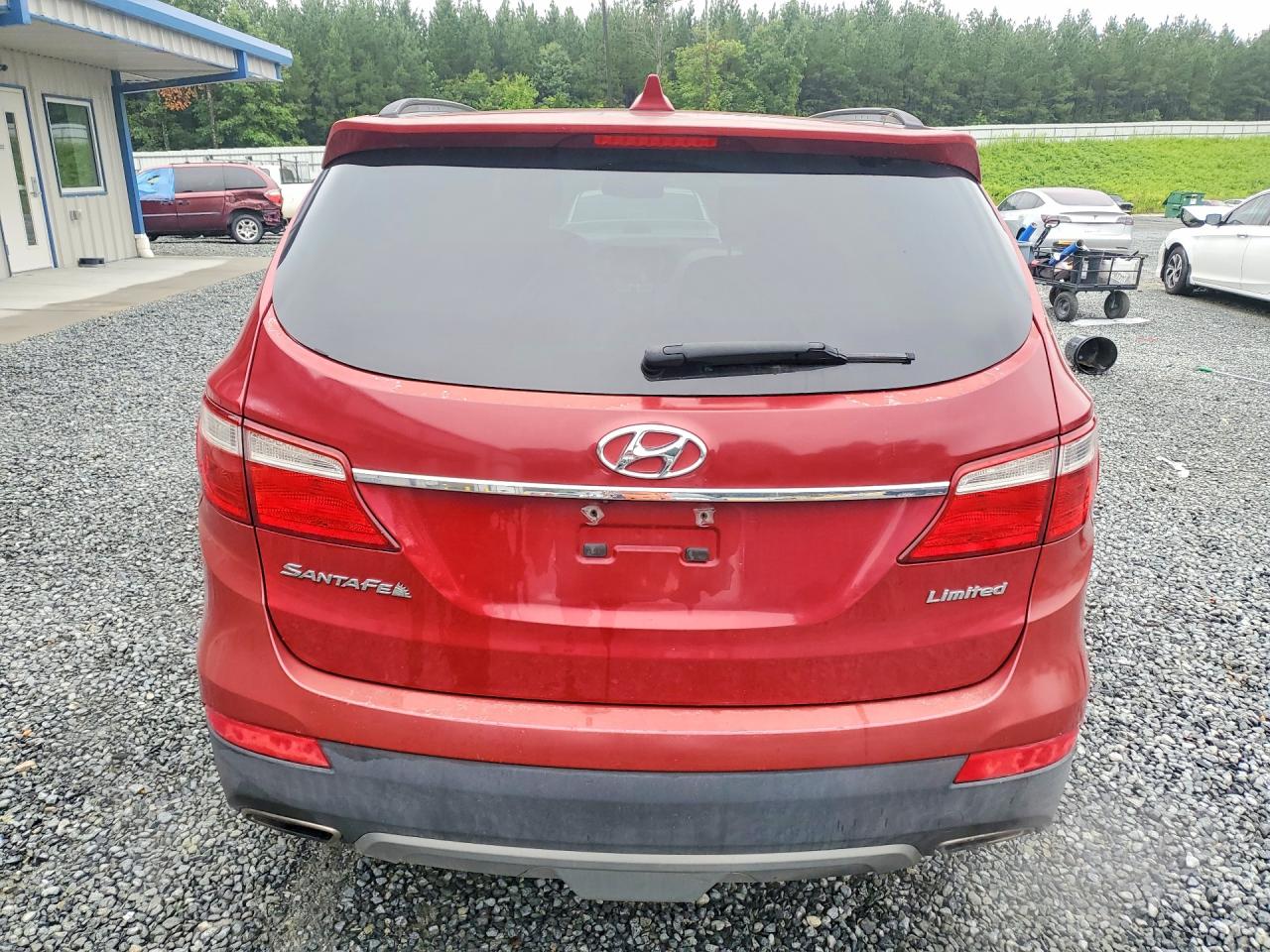 2013 Hyundai Santa Fe Limited Red vin: KM8SR4HF4DU019353