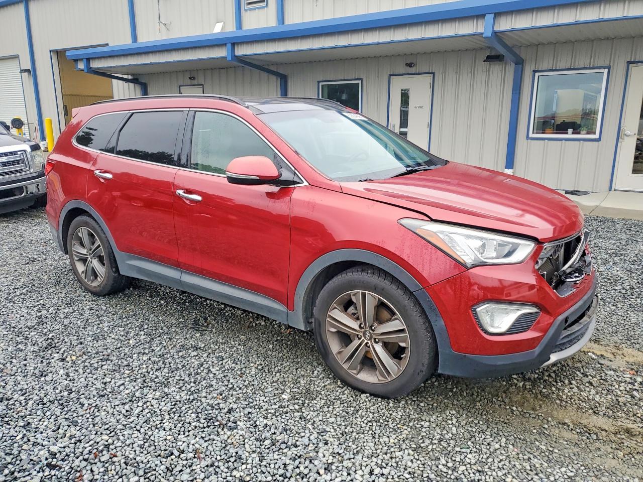2013 Hyundai Santa Fe Limited Red vin: KM8SR4HF4DU019353