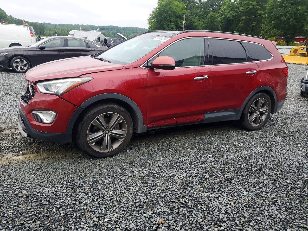 2013 Hyundai Santa Fe Limited Red vin: KM8SR4HF4DU019353