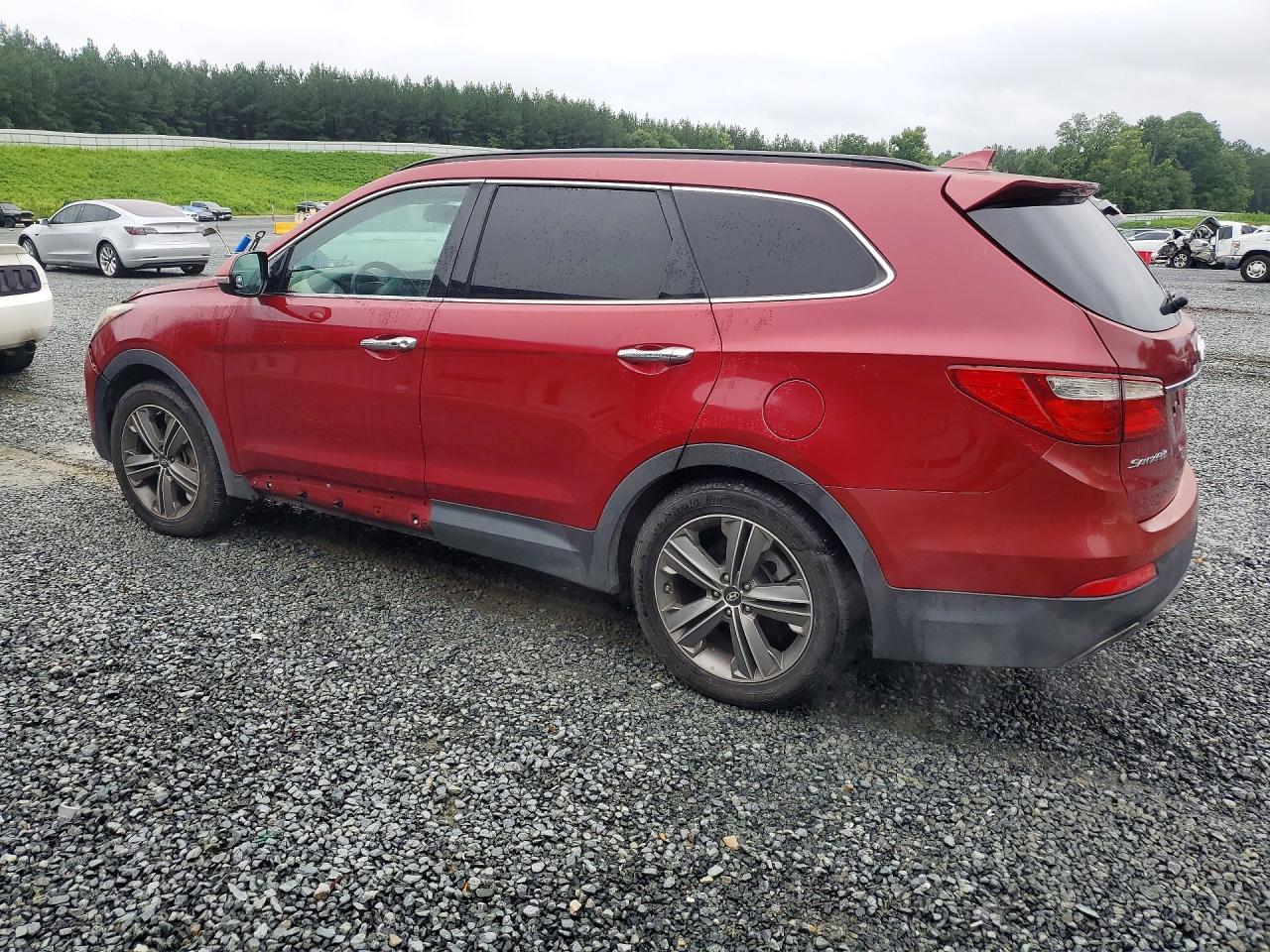 2013 Hyundai Santa Fe Limited Red vin: KM8SR4HF4DU019353
