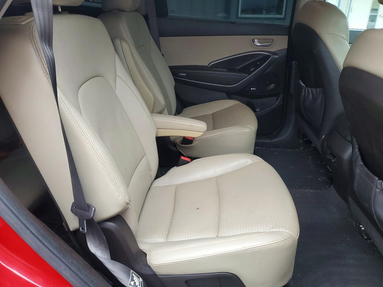 2013 Hyundai Santa Fe Limited Red vin: KM8SR4HF4DU019353