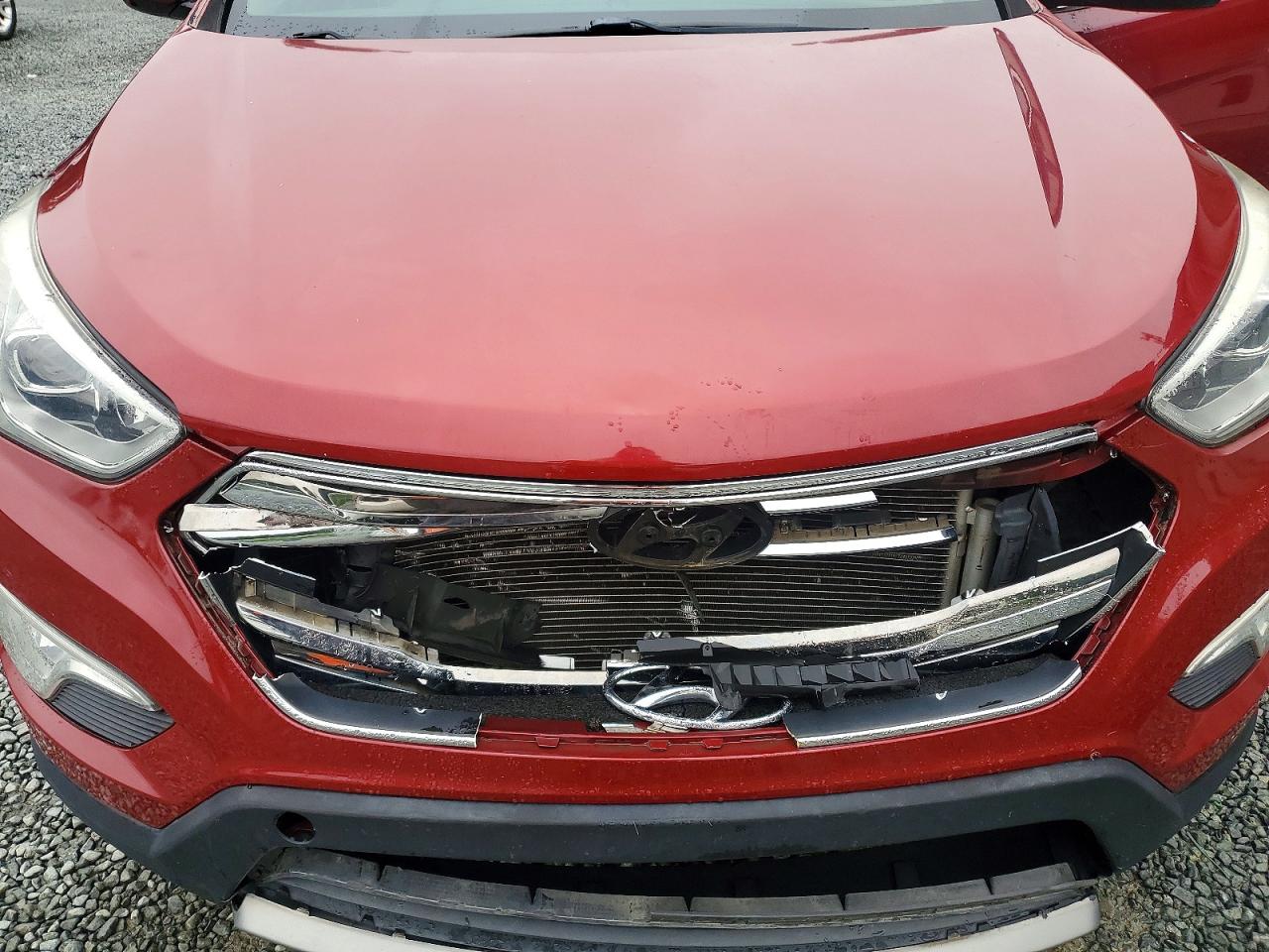 2013 Hyundai Santa Fe Limited Red vin: KM8SR4HF4DU019353