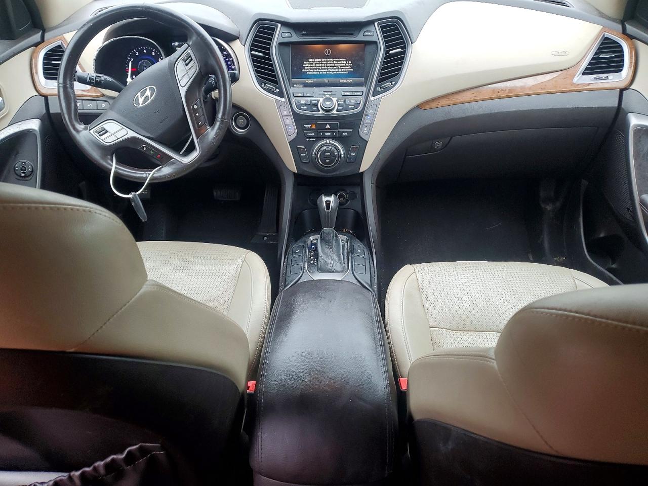 2013 Hyundai Santa Fe Limited Red vin: KM8SR4HF4DU019353