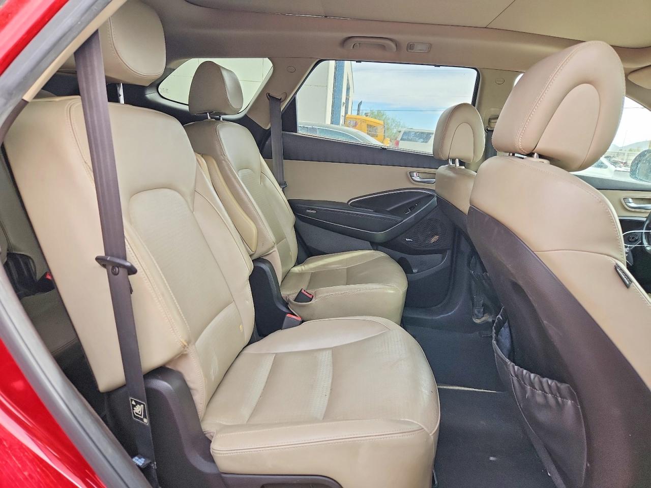 2013 Hyundai Santa Fe Limited 4d Burgundy vin: KM8SR4HF4DU024178