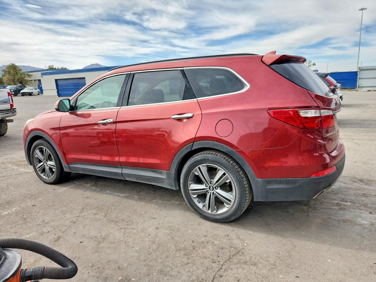 2013 Hyundai Santa Fe Limited 4d Burgundy vin: KM8SR4HF4DU024178