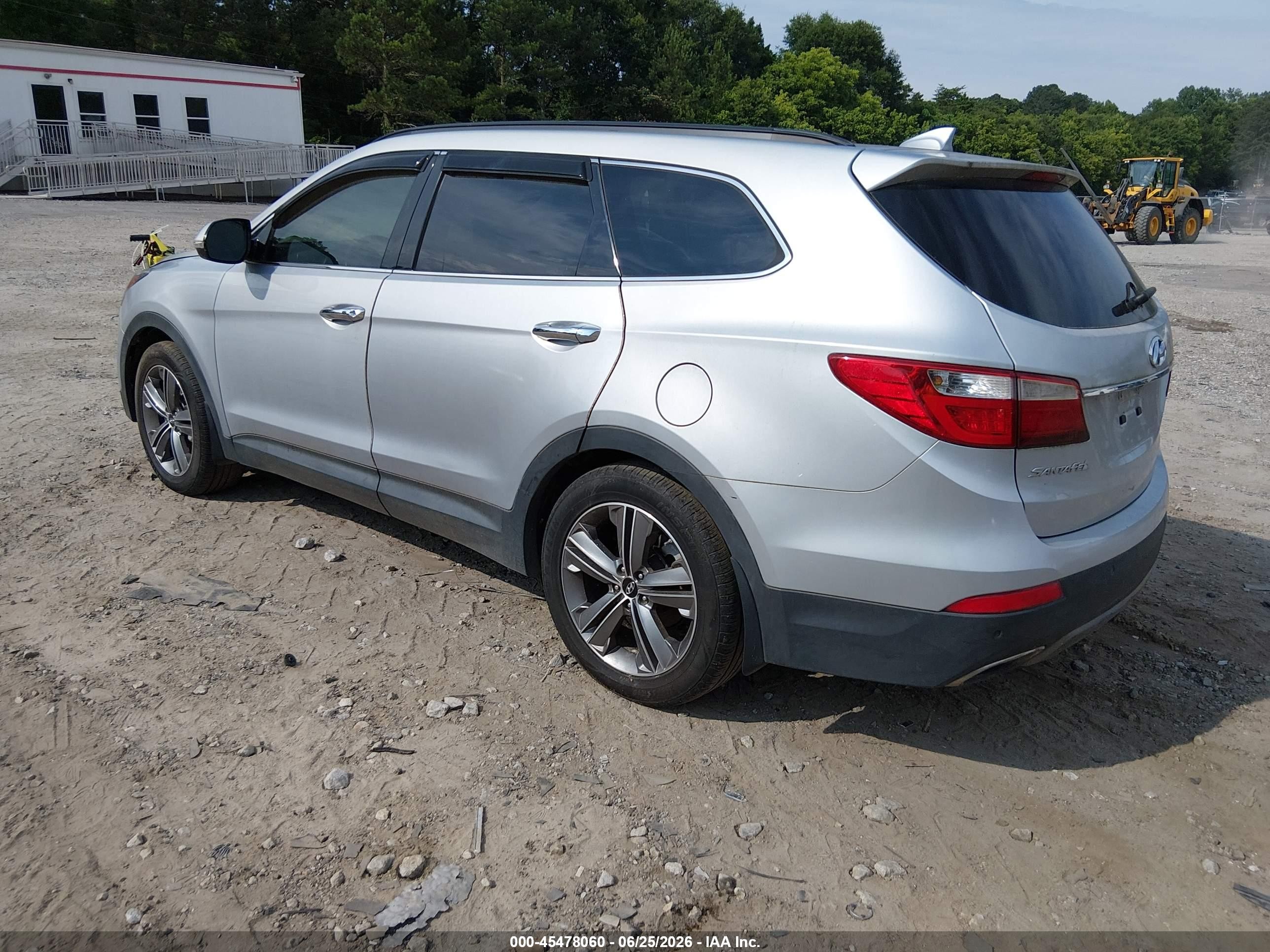 2014 Hyundai Santa Fe Limited Silver vin: KM8SR4HF4EU041015