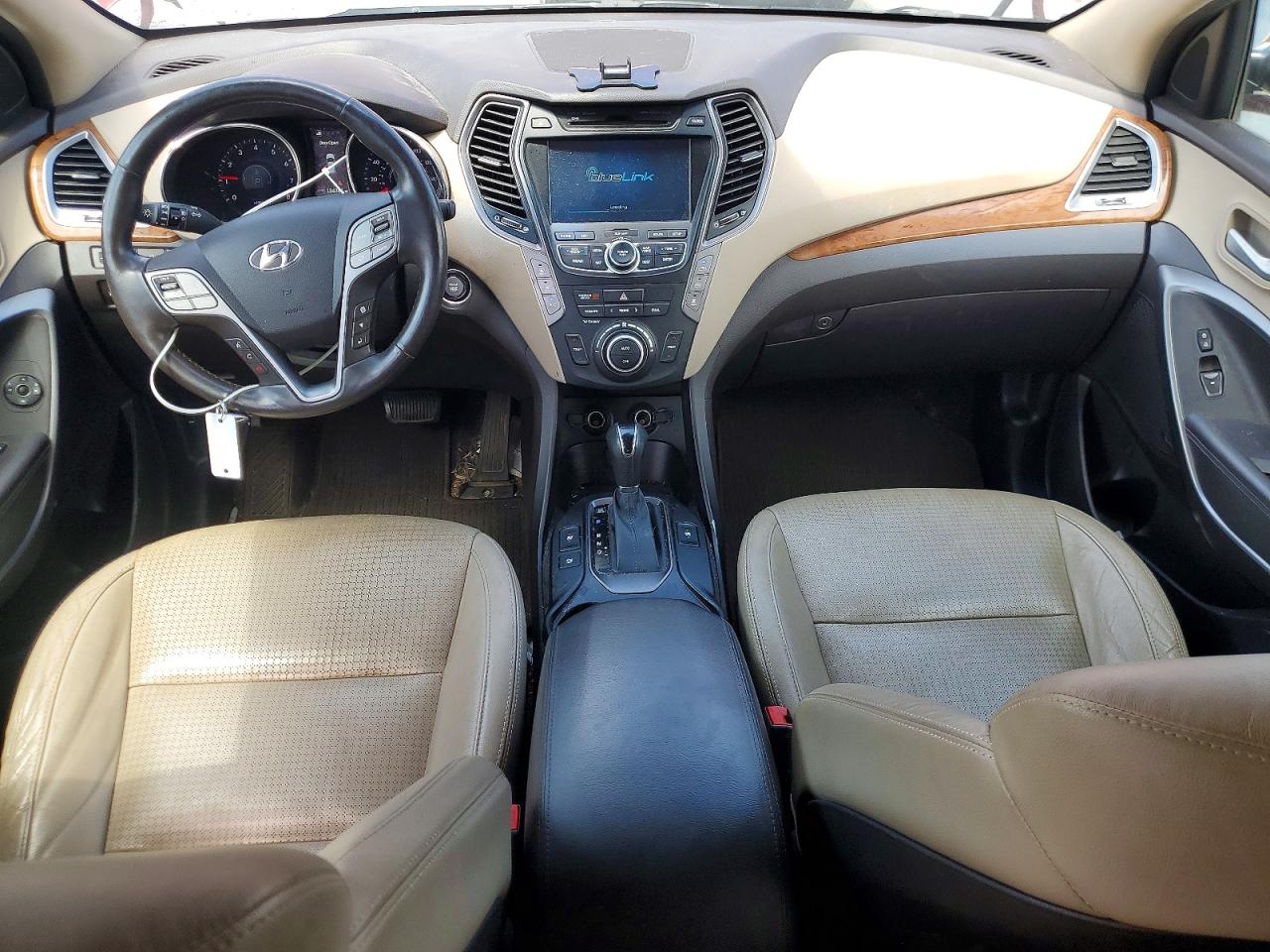 2014 Hyundai Santa Fe Limited Red vin: KM8SR4HF4EU077447
