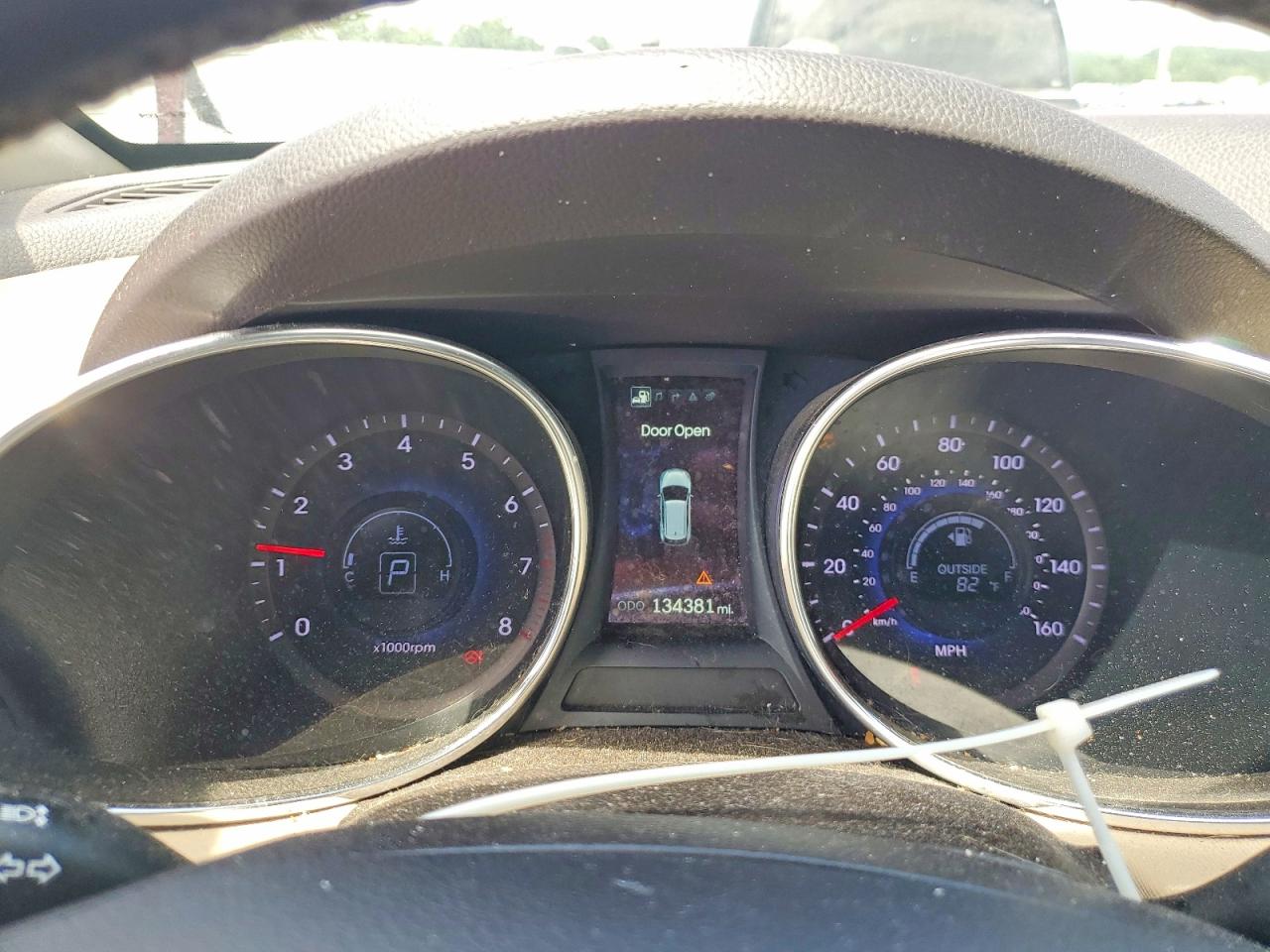 2014 Hyundai Santa Fe Limited Red vin: KM8SR4HF4EU077447