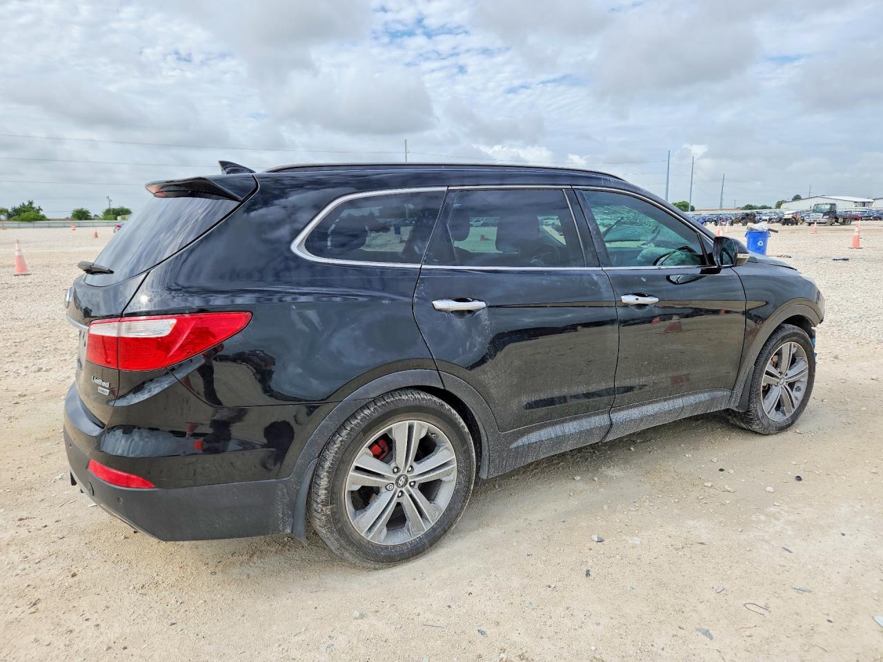 2015 Hyundai Santa Fe Limited Black vin: KM8SR4HF4FU097716