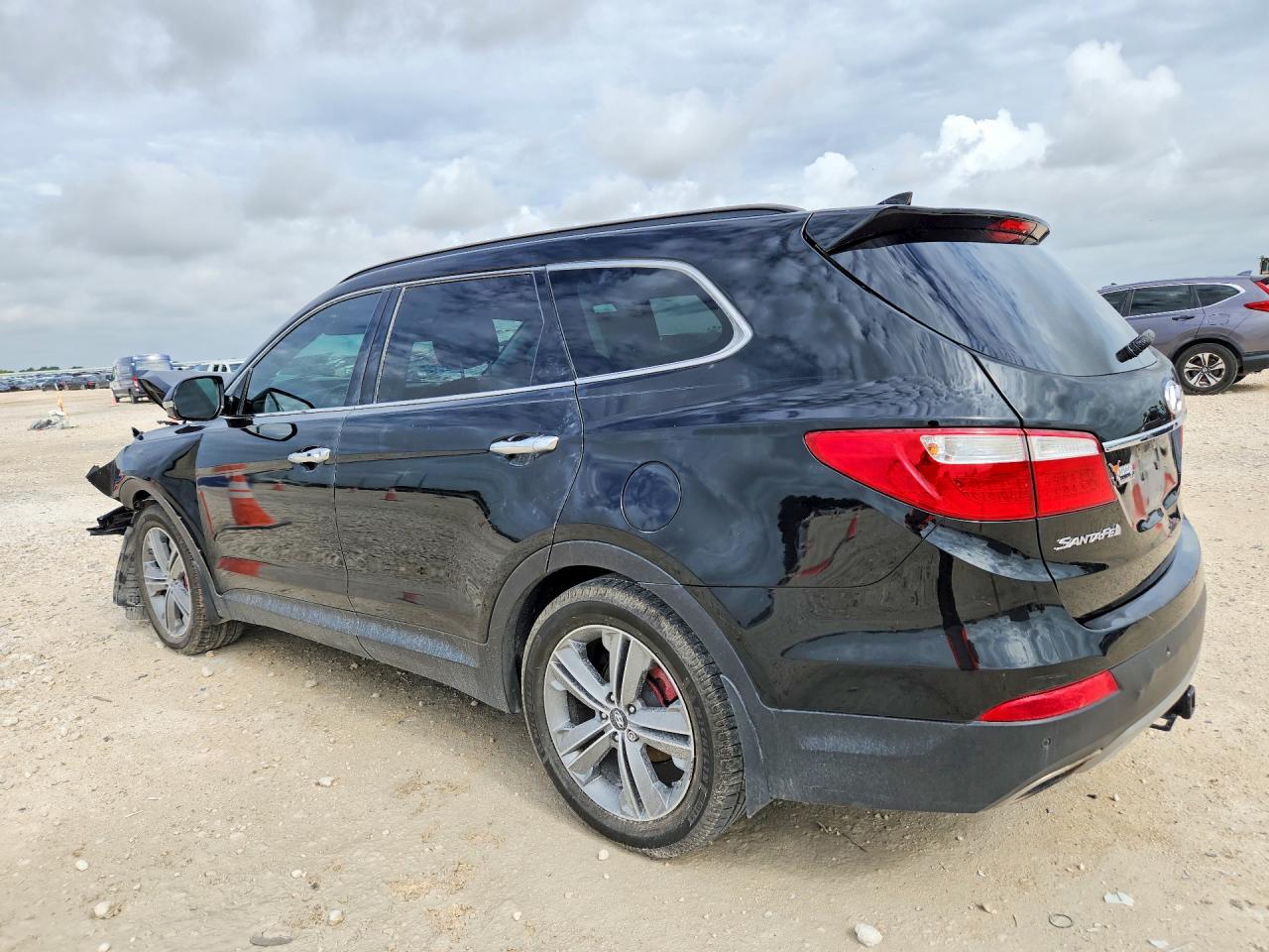 2015 Hyundai Santa Fe Limited Black vin: KM8SR4HF4FU097716