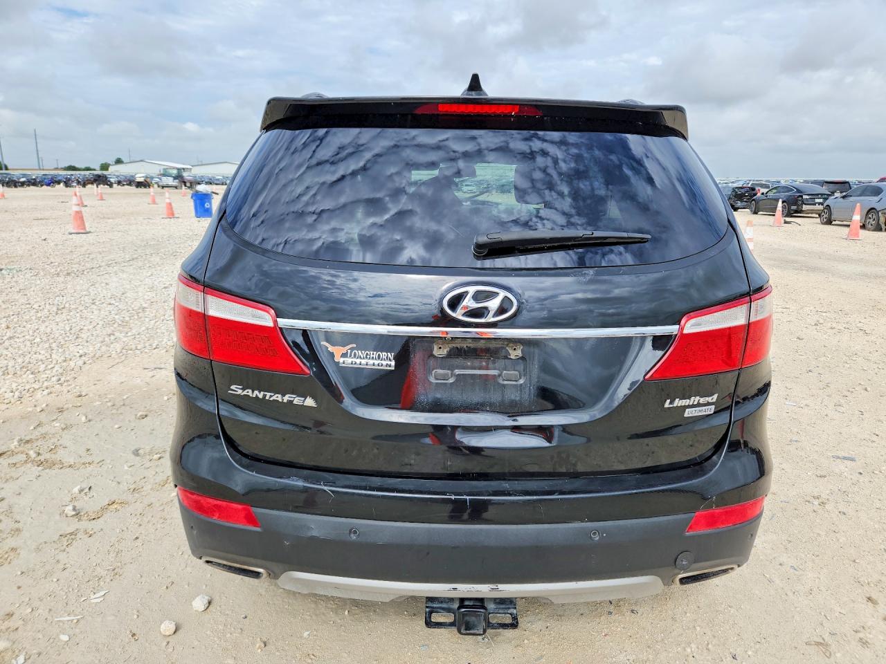 2015 Hyundai Santa Fe Limited Black vin: KM8SR4HF4FU097716