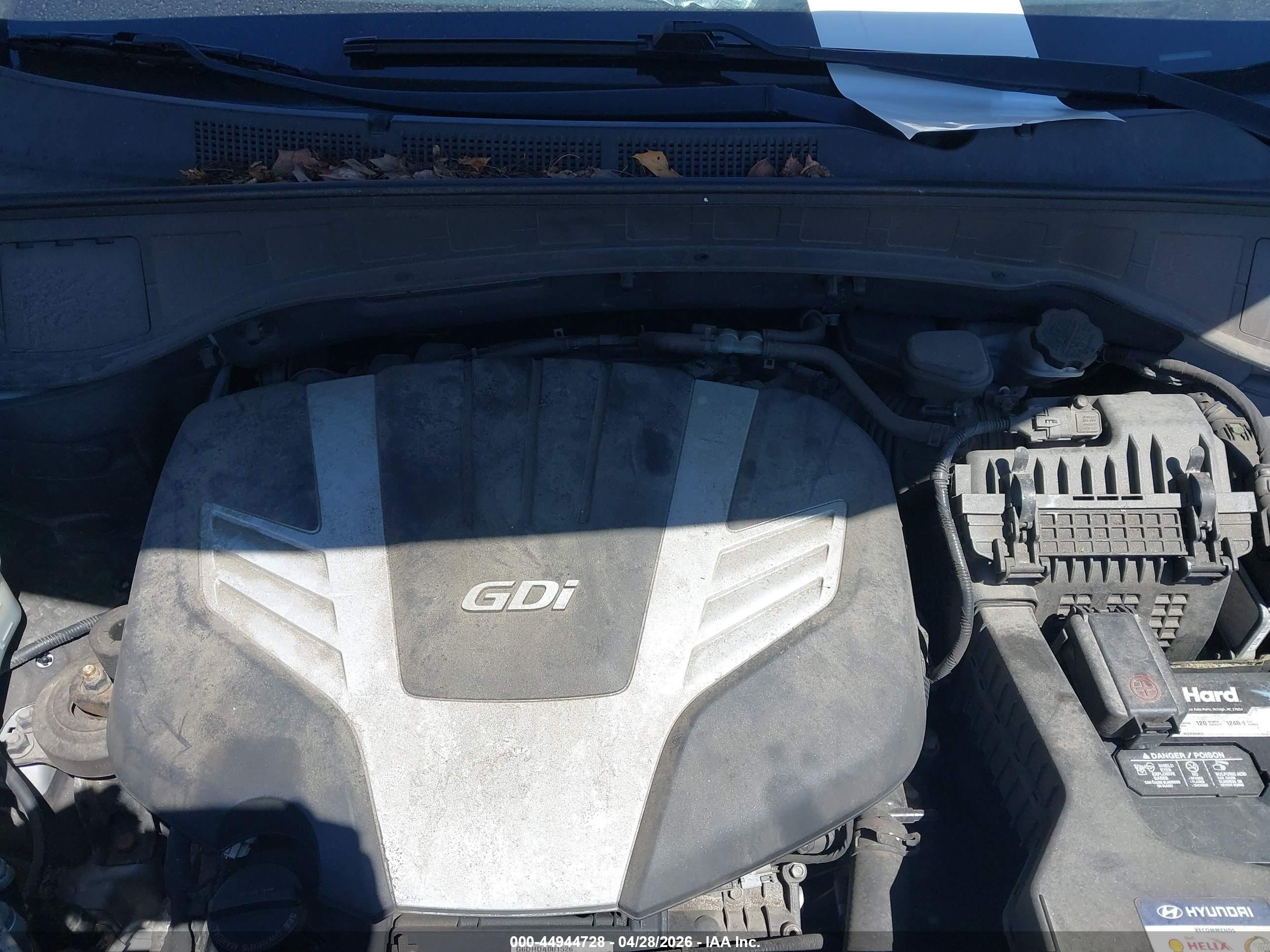2013 Hyundai Santa Fe Limited Silver vin: KM8SR4HF5DU001587