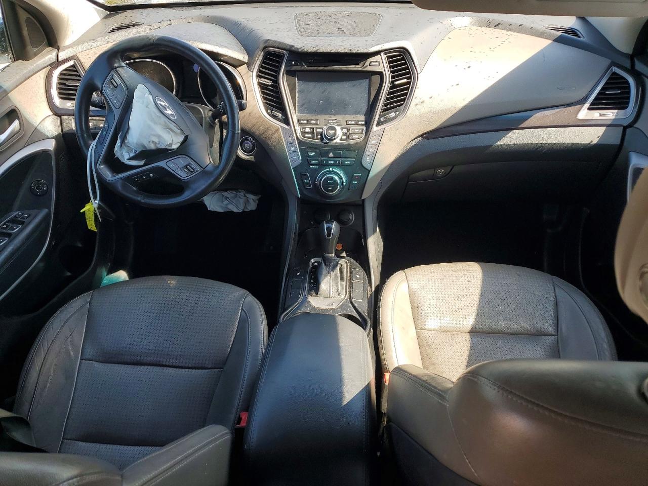2013 Hyundai Santa Fe Limited Silver vin: KM8SR4HF5DU006191
