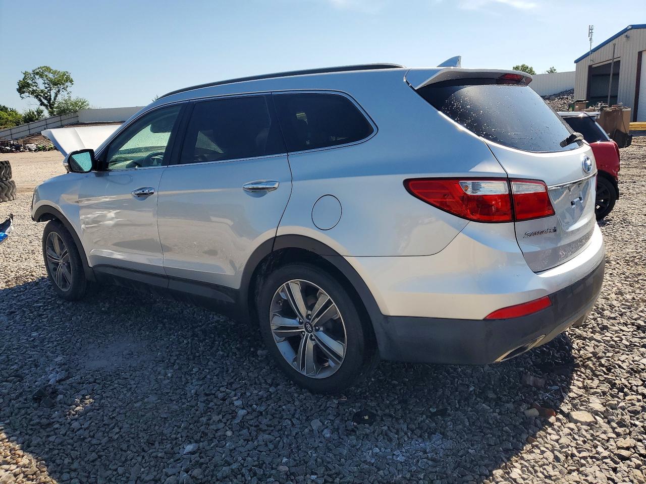 2013 Hyundai Santa Fe Limited Silver vin: KM8SR4HF5DU006191