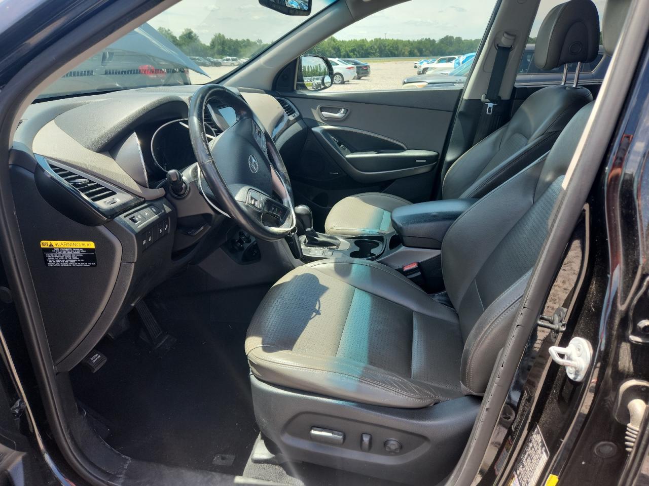 2014 Hyundai Santa Fe Gls Черный vin: KM8SR4HF5EU065078