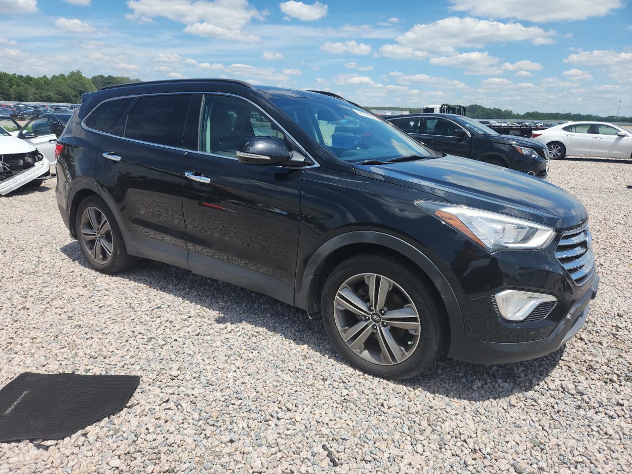 2014 Hyundai Santa Fe Gls Черный vin: KM8SR4HF5EU065078