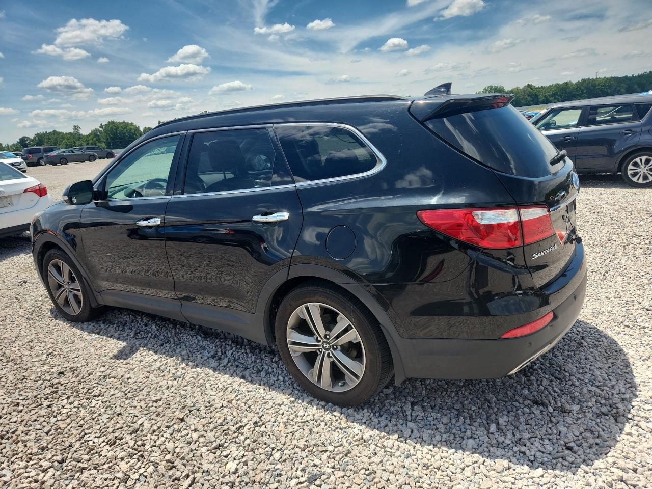 2014 Hyundai Santa Fe Gls Черный vin: KM8SR4HF5EU065078
