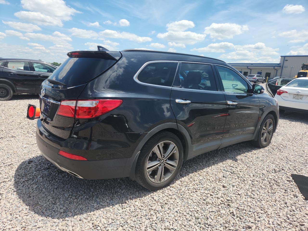 2014 Hyundai Santa Fe Gls Черный vin: KM8SR4HF5EU065078