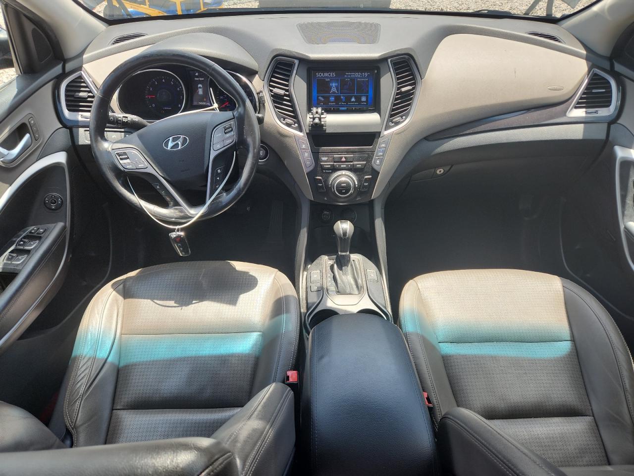 2014 Hyundai Santa Fe Gls Черный vin: KM8SR4HF5EU065078