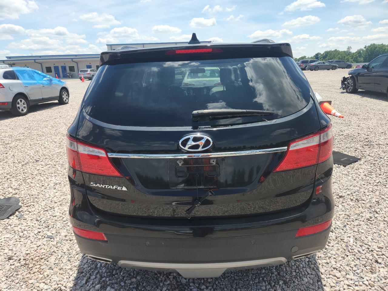 2014 Hyundai Santa Fe Gls Черный vin: KM8SR4HF5EU065078