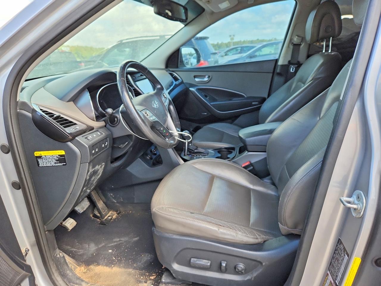2014 Hyundai Santa Fe Gls Silver vin: KM8SR4HF5EU072810