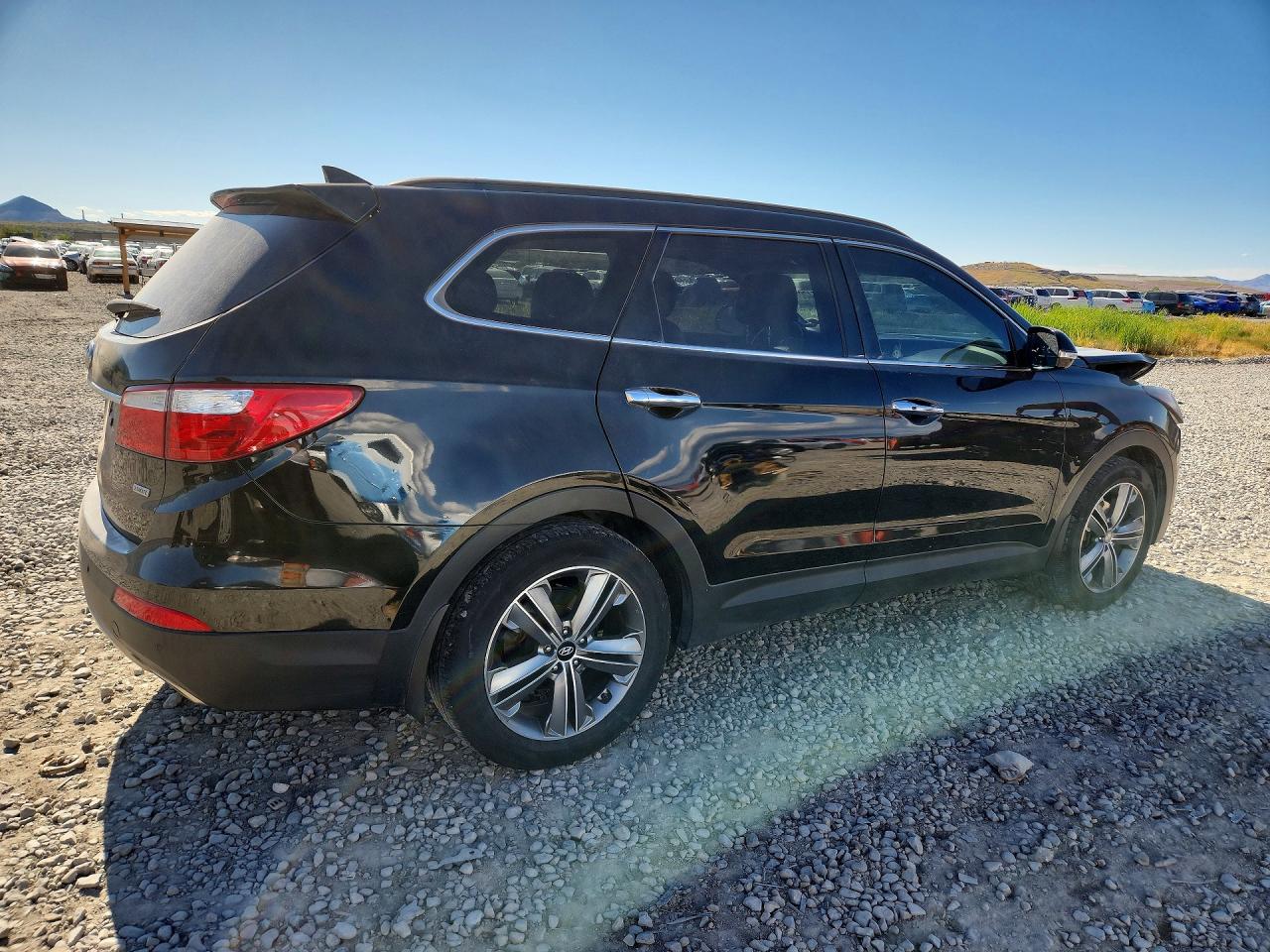2015 Hyundai Santa Fe Gls Black vin: KM8SR4HF5FU099183