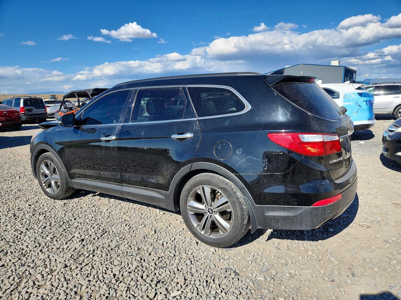 2015 Hyundai Santa Fe Gls Black vin: KM8SR4HF5FU099183