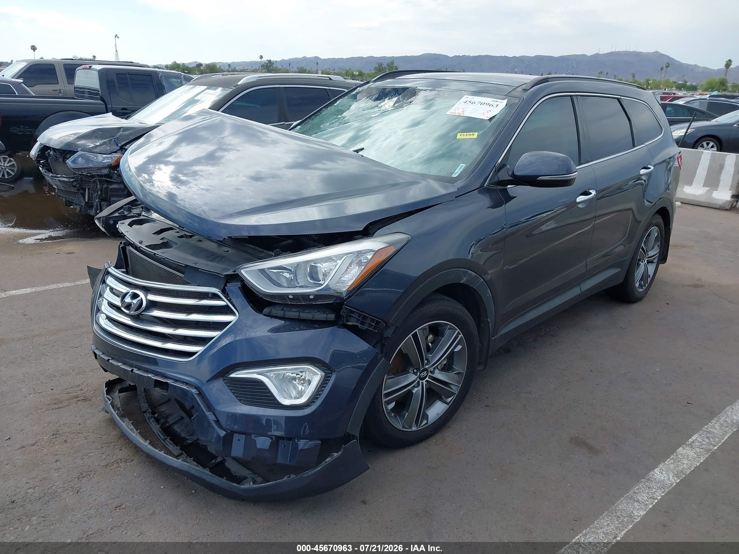 2015 Hyundai Santa Fe Gls Черный vin: KM8SR4HF5FU129444