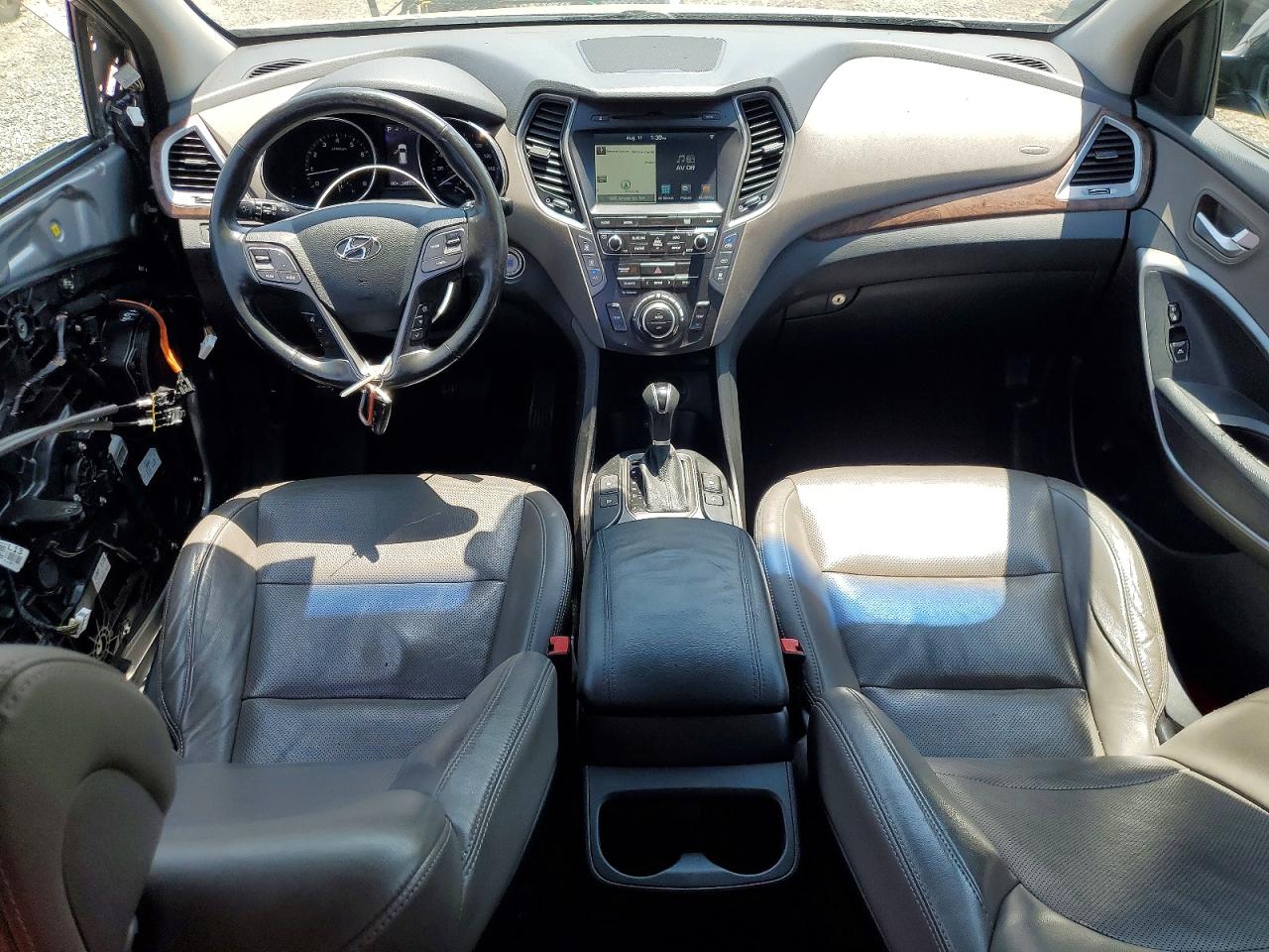 2017 Hyundai Santa Fe Limited Ultimate Silver vin: KM8SR4HF5HU178145