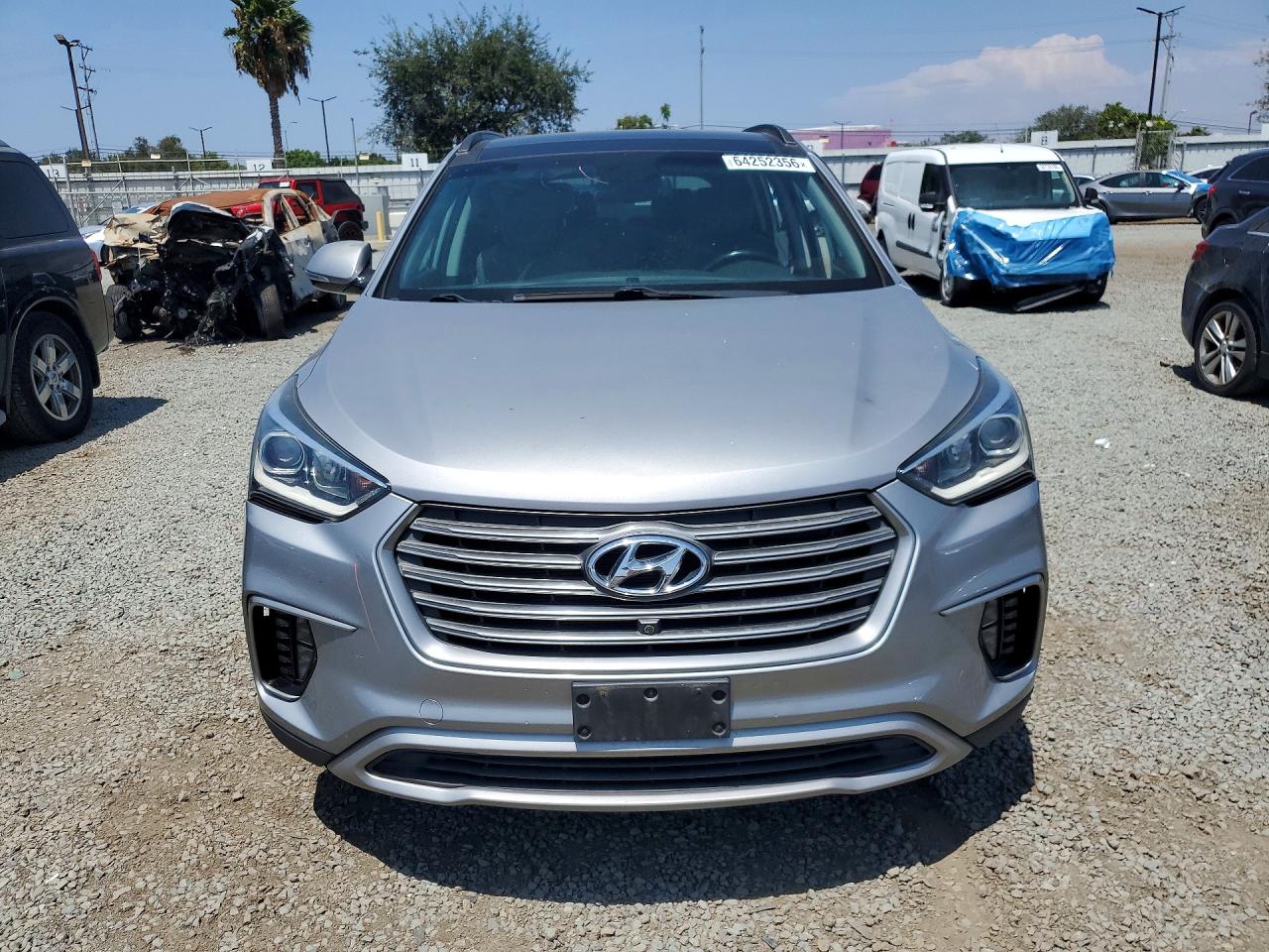 2017 Hyundai Santa Fe Limited Ultimate Silver vin: KM8SR4HF5HU178145