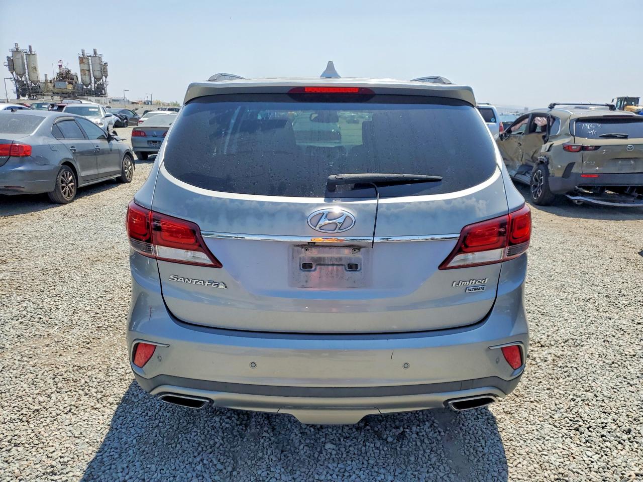 2017 Hyundai Santa Fe Limited Ultimate Silver vin: KM8SR4HF5HU178145