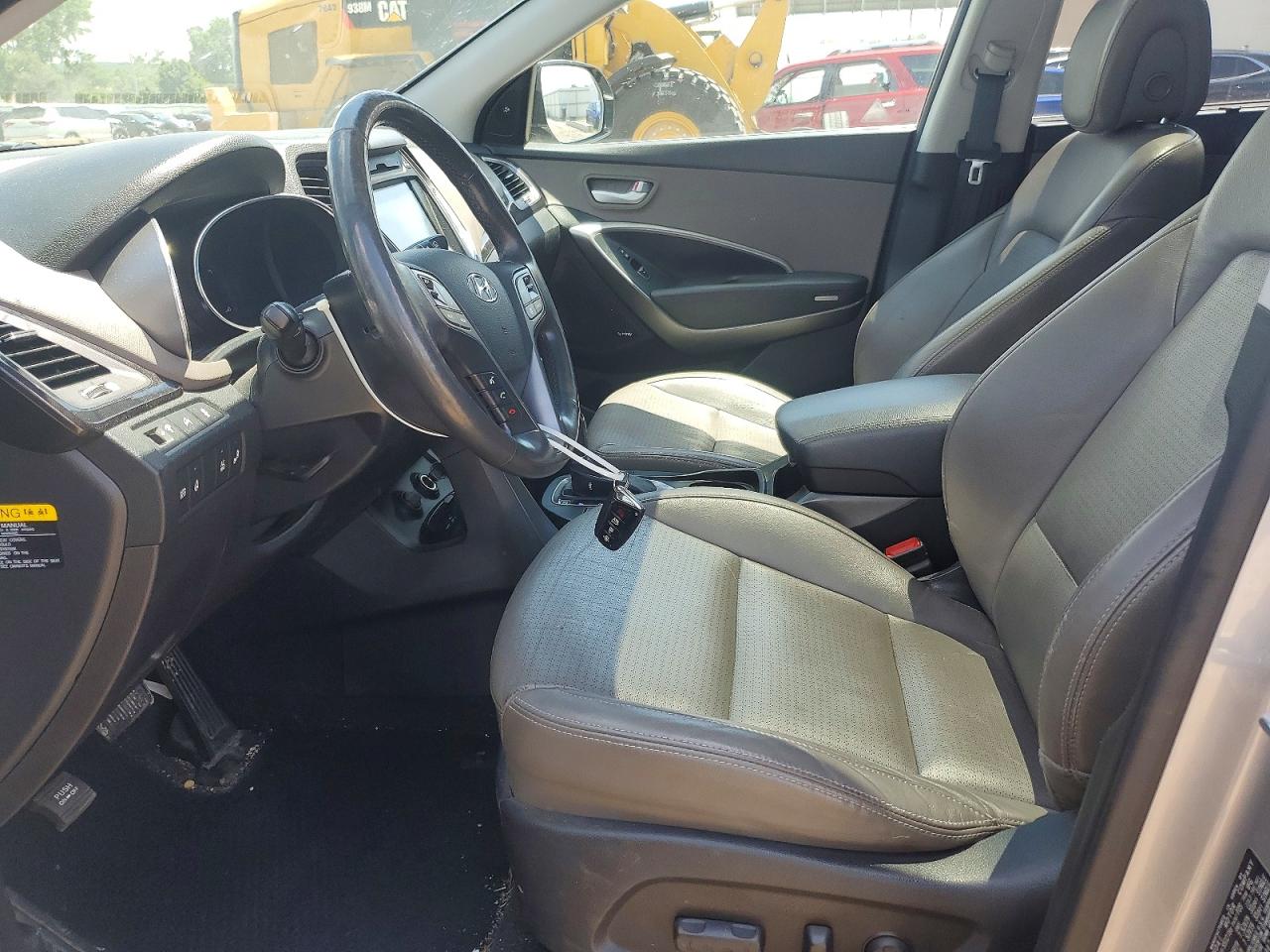 2014 Hyundai Santa Fe Limited Silver vin: KM8SR4HF6EU040447