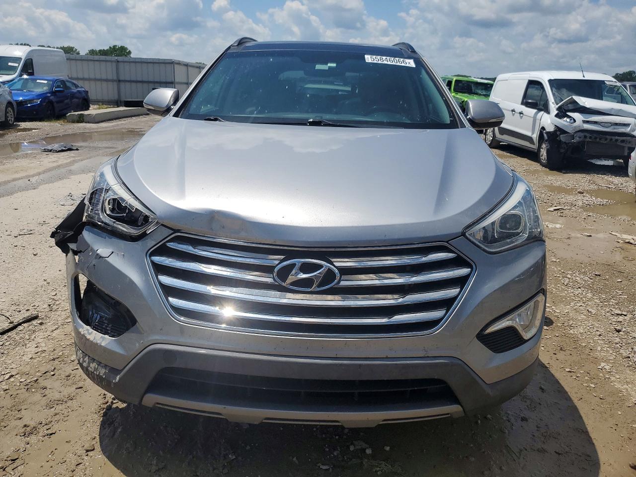 2014 Hyundai Santa Fe Limited Silver vin: KM8SR4HF6EU040447