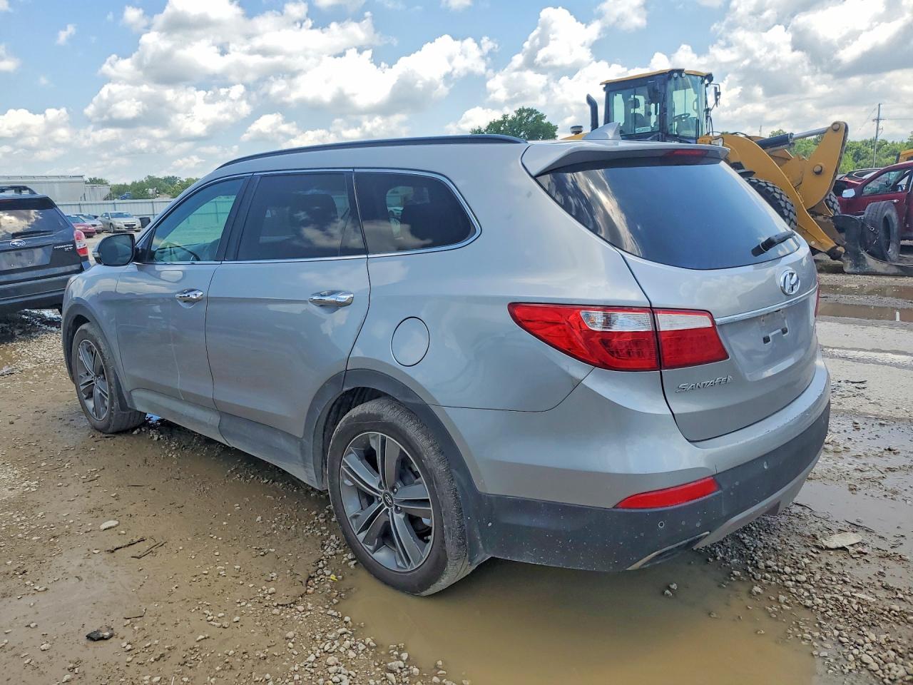 2014 Hyundai Santa Fe Limited Silver vin: KM8SR4HF6EU040447