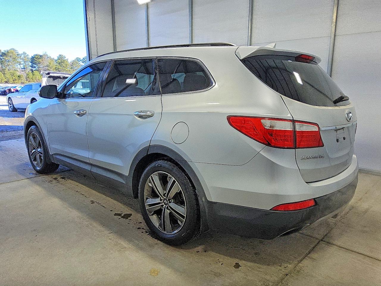 2014 Hyundai Santa Fe Gls Gray vin: KM8SR4HF6EU072668