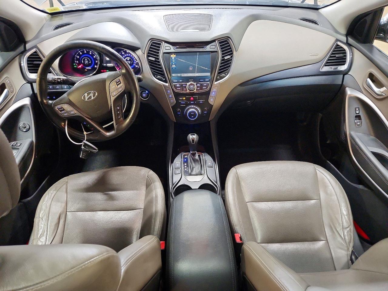 2015 Hyundai Santa Fe Gls Серебряный vin: KM8SR4HF6FU125015