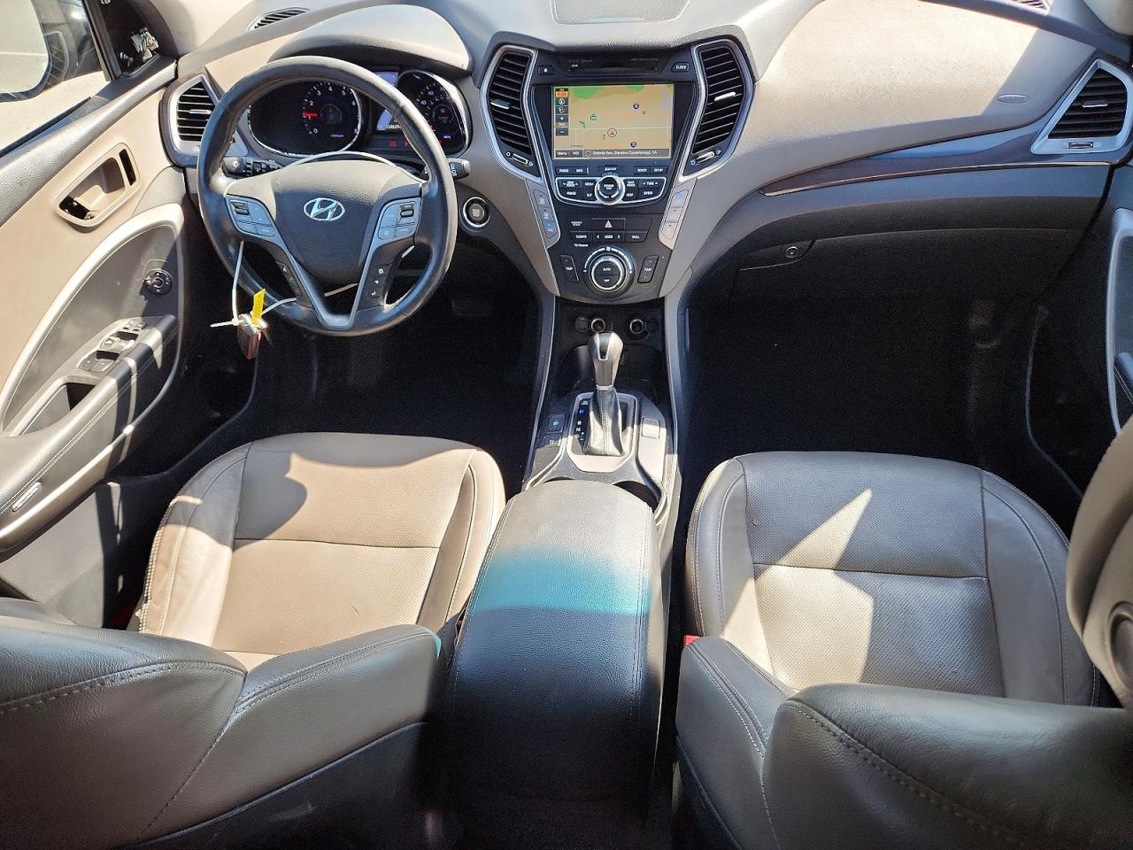2015 Hyundai Santa Fe Limited Black vin: KM8SR4HF6FU125080