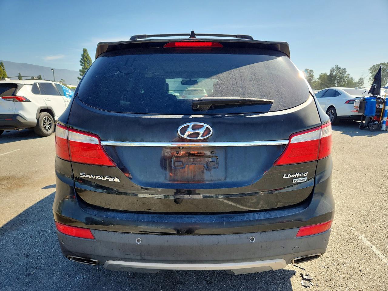 2015 Hyundai Santa Fe Limited Black vin: KM8SR4HF6FU125080