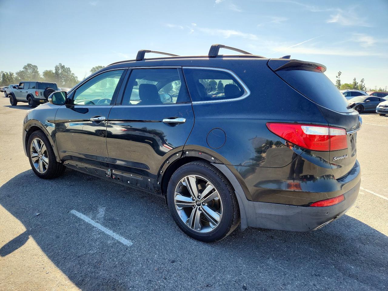 2015 Hyundai Santa Fe Limited Black vin: KM8SR4HF6FU125080
